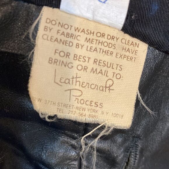 Leather craft vintage jacket - Picture 9 of 17